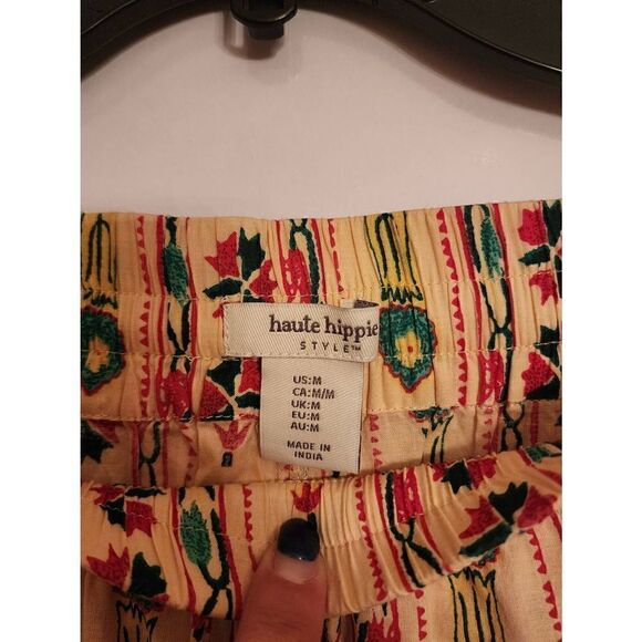 Haute Hippie elastic waist India pants NWT size medium - Picture 3 of 8